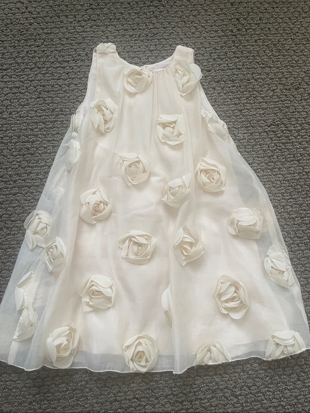 Zara 3D Floral Dress - Picture 4 of 5
